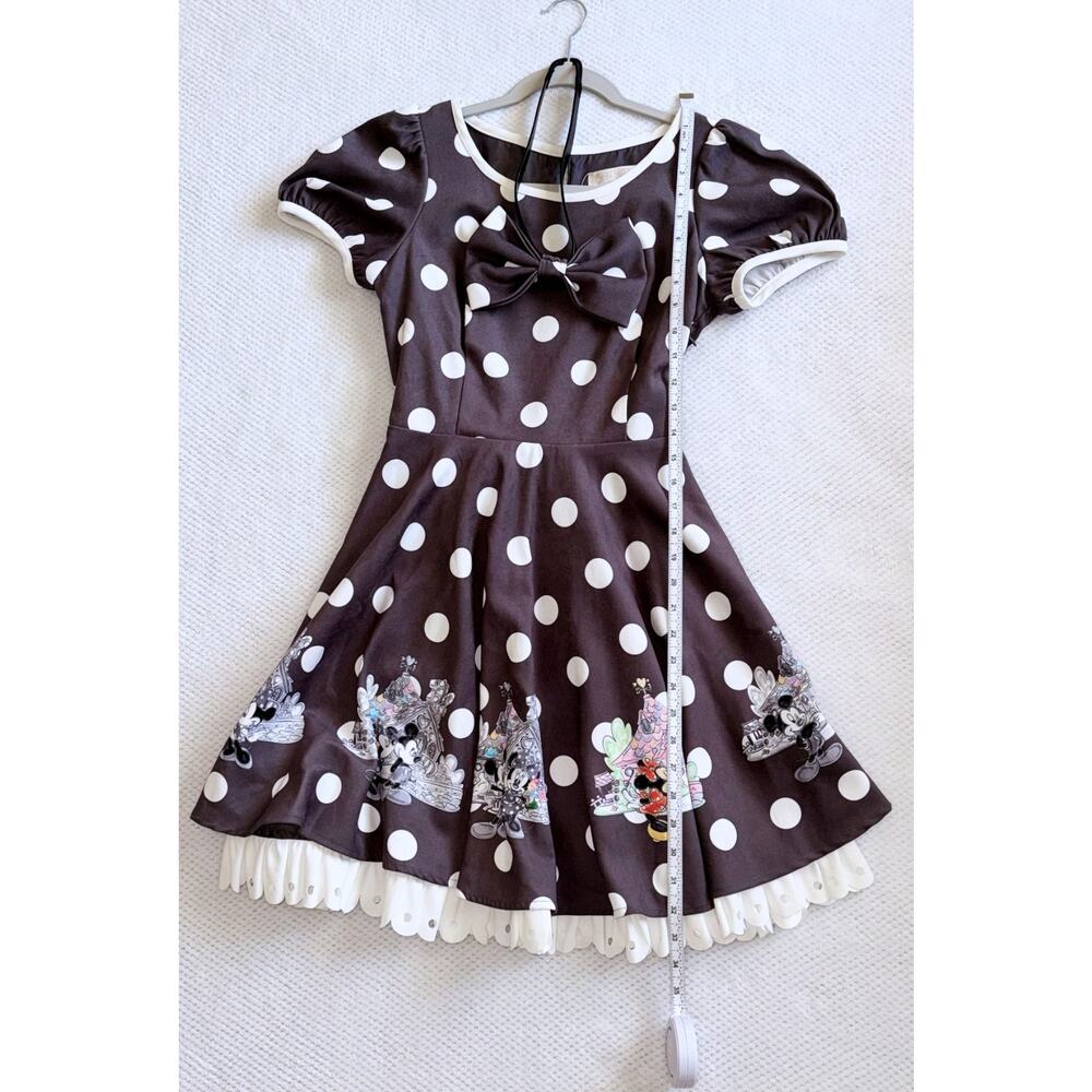 Secret Honey Disney Ribbon Dot Dress Minnie Mouse Lolita J Fashion Kawaii Japan - Picture 16 of 16